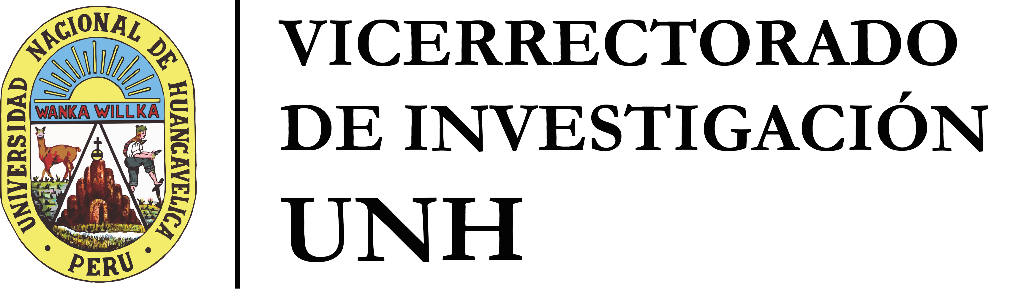 Logo del Vicerrectorado de Investigación de la UNH