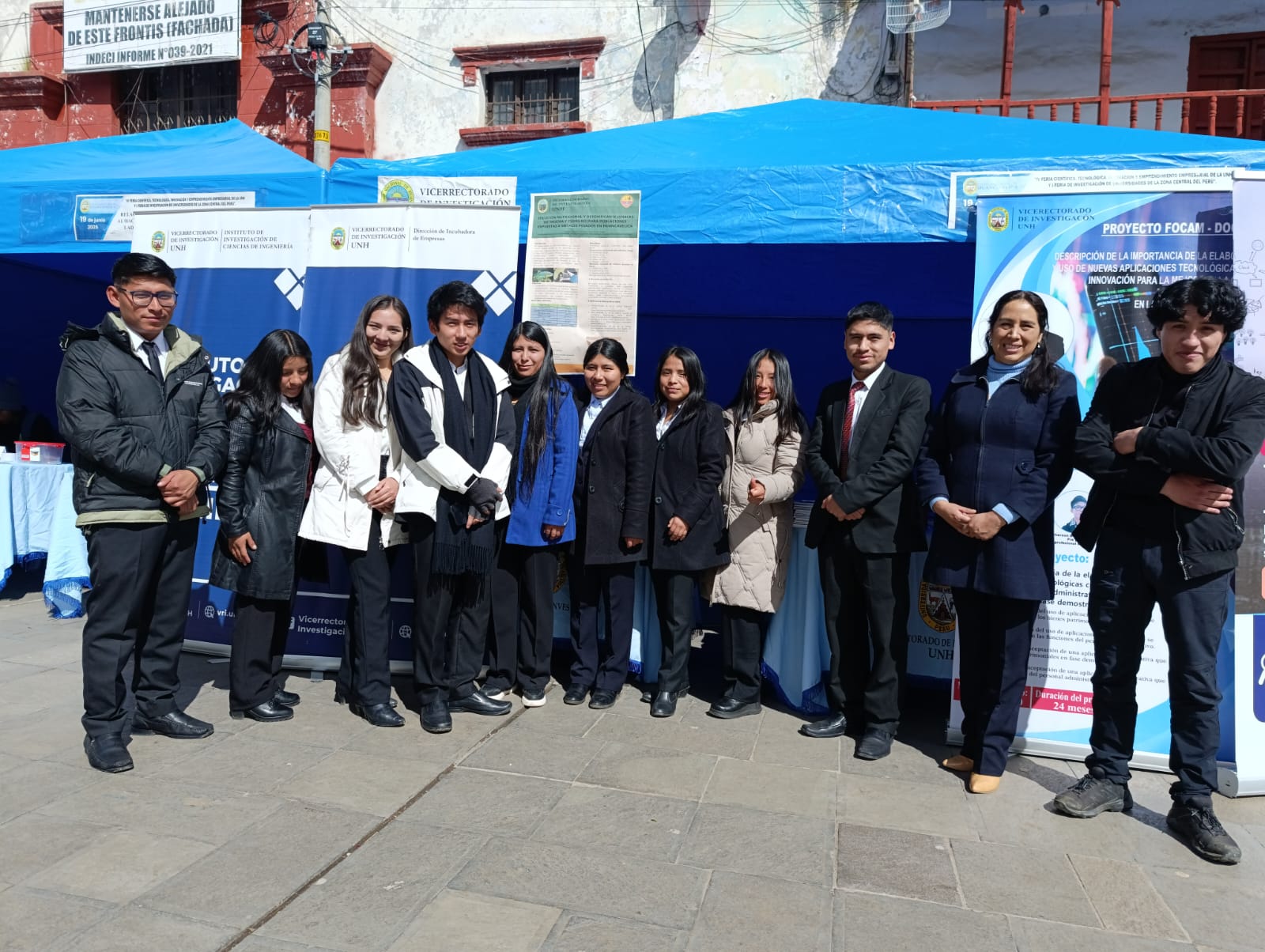 Presentes en la IV Feria Científica, Tecnológica, de Innovación y Emprendimiento Empresarial de la UNH - 2025.