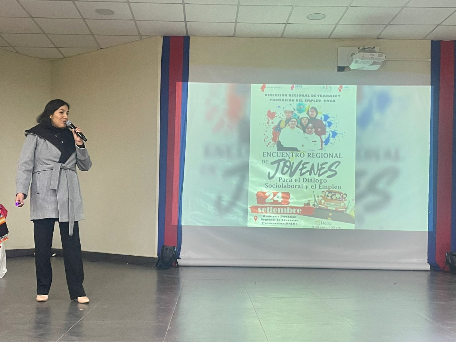 Encuentro Regional de Jóvenes para el Diálogo Sociolaboral y el Empleo, organizado por Dirección Regional del Trabajo del Gobierno Regional de Huancavelica.
